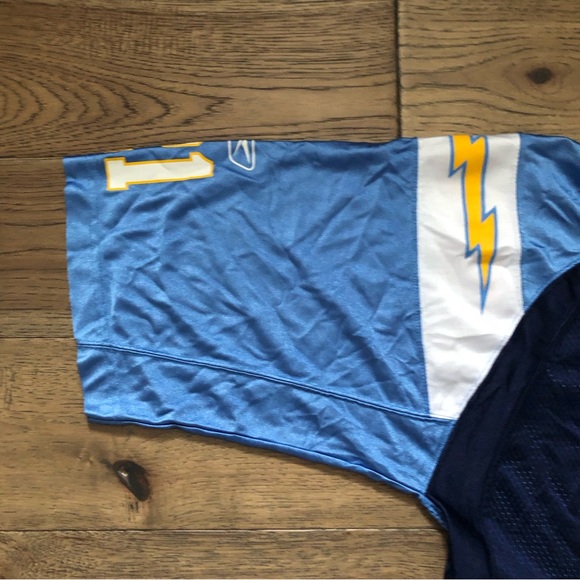 Tomlinson #21 Chargers NFL Reebok Football Jersey - Picture 5 of 11